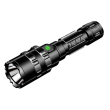 Superhelle, wiederaufladbare LED-Taschenlampe mit USB-Anschluss und weißem Licht – YXY