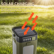 Nueva lámpara de exterior plegable multifuncional Ly24 de 500 lm con cuatro hojas y alimentación solar - YXY