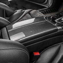 Car Carbon Fiber Armrest Box Compatible With Mercedes Benz E Class W213 2016-2019-YXY