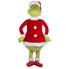 Peluche Grinch de Noël, jouet doux et moelleux, cadeau de Noël pour enfant, décoration intérieure - YXY