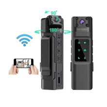 1080P Mini-Kamera mit Bewegungserkennung, tragbarer digitaler WLAN-Videorekorder, Körperkamera mit Nachtsicht, Re-YXY