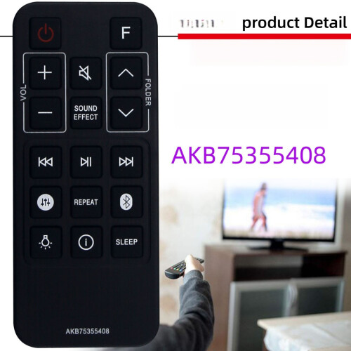 Télécommande compatible avec la barre de son LG AKB75355408-YXY