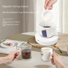 Compact Magnetic Stirrer, Mini Automatic Beverage Mixer, USB-C Rechargeable, Suitable for Glass & C-YXY