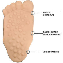 Funny Costume Make Fun Of The Toe Slippers Make Fun Of The Slippers Simulation barefoot shoes prank slippers-YXY