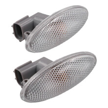 2PCS Side Turn Signal Fender Light Side Lamp 81730-02090 Compatible With Toyota Yaris RAV4 Auris Corolla-YXY
