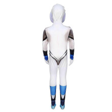 Astro Bot Cosplay Kostuum Jumpsuit Feest Verkleedpak Bodysuit-YXY