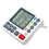 Magnetic 4-Channel 4-Group Timer LCD Display Timer Kitchen Cooking Experiment Milk Tea Learning Rem-YXY 1