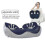 Pressure-relieving memory foam seat cushion for buttocks support-YXY 5