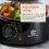 SUPERLEX 3-Tier Food Steamer 7.5L Capacity Stackable & Collapsible Baskets 550W 7