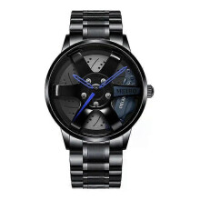 Orologi da uomo Top Watch Brand Car Watches Sport Quartz Wrist Watches 3D Sport Rim Hub Wheel Wristwatch Car Quartz Men's Wat
