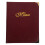 A4 Menu Holder Dark Red Book for Restaurant Dining 1Pack-YXY 2