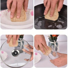 esponjas exfoliantes de lufa natural para ducha y baño - Exfoliante corporal suave para hombres y mujeres, ideal para cocina/
