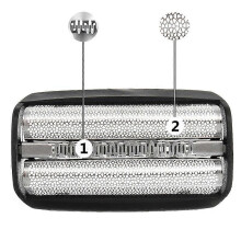 Replacement Shaver Foil Cutter Blade 30B Compatible With BRAUN 330 199 197S-1 195S-1 4845 4745 5743 7516 7475-YXY