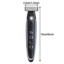 Wiederaufladbarer Solo Touch Smart Rasierer mit Mikrotrimmer für Herren – YXY