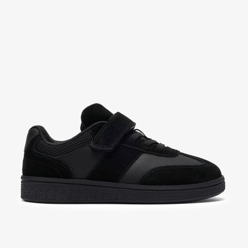 Clarks (Wide, 7 (Children's)) Cypress Step Kid Black