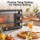 SUPERLEX 20L Mini Oven Toaster Grill Tabletop Compact Baking Cooker Electric NEW 5