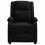 VidaXL vidaXL Recliner Chair Black Fabric 2