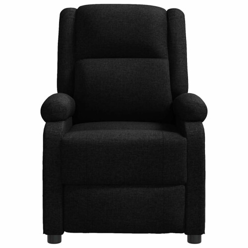 VidaXL vidaXL Recliner Chair Black Fabric 1