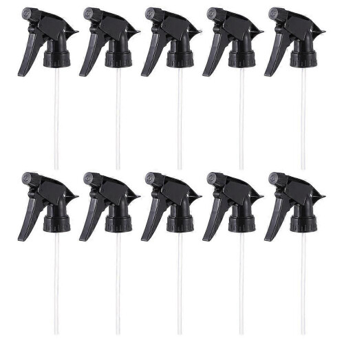 10 PCS Trigger Sprayer with 2 Spraying Patterns Spray Bottle Replacement Head-YXY 1