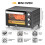 SUPERLEX 20L Mini Oven Toaster Grill Tabletop Compact Baking Cooker Electric NEW 2
