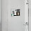 VidaXL vidaXL Duschnische Silber 30 x 20 x 9,5 cm Edelstahl 1