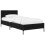 VidaXL vidaXL Bed Frame with Headboard Black Oak 80 x 200 cm Engineered Wood 1