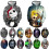 (Black,XL)Nightmare Before Christmas 3d Printed Pullover Hoodie Jacket Coat Sweatshirts 3