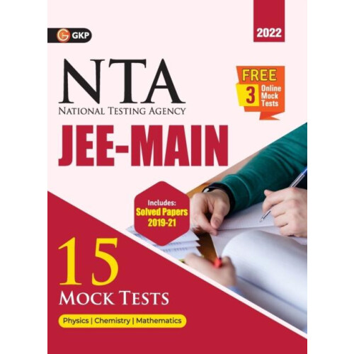 NTA JEE Mains 2022 15 Mock Tests by GKP Paperback Book