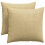 VidaXL vidaXL Sofakissen 2 Stück Grau-Grün 50 x 50 cm Cordstoff 2