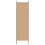 VidaXL vidaXL 4-Panel Room Divider Beige 200 x 180 cm Fabric 5