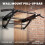 SPORTNOW Pull Up Bar Wall Mounted, Folding Chin Up Bar, Max Load 120 kg 4
