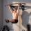 SPORTNOW Pull Up Bar Wall Mounted, Folding Chin Up Bar, Max Load 120 kg 2