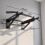 SPORTNOW Pull Up Bar Wall Mounted, Folding Chin Up Bar, Max Load 120 kg 3