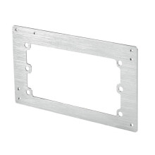 Voedingsschot SFX Naar ATX Voedingsadapter SFX Naar ATX PSU Converter Conversieframe met 4 Schroeven, Zilvergrijs
