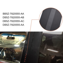DB5Z-7820555-AC Car Front Left B Pillar Molding Trim with Door Entry Keypad Replacement for Explorer 2011-2019