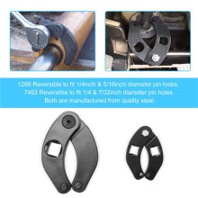 Adjustable Gland Nut Wrench 1266 +7463 Spanner Tool Set for Hydraulic Cylinders Skid Steer Loaders