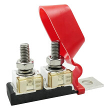 MRBF Terminal Fuse Blocks with Dual Studs 5/16" (M8), 200A 58V for Compact Marine Rated Battery