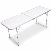 Oypla 6ft Folding Outdoor Camping Picnic Market Kitchen Work Top Table
