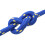 VidaXL vidaXL Bootsseil 4 mm 25 m Blau 5