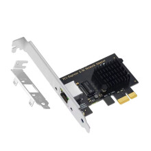 2.5G PCI-E to RJ45 Network Card I1225 V3 Chip 100/1000/2500Mbps Ethernet LAN Adapter PCIe X1 PC Wired Network Controller