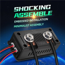 200V 100A Voltmeter Voltage Power Meter LED Ampermeter Power Detector Multi-Function Meter Built-in Shunt 200A