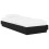 VidaXL vidaXL Floor Bed Frame Black Oak 80 x 200 cm Engineered Wood 1