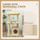 PawHut PawHut Cat Tree, 90cm Cat Tower with Sisal Scratching Posts, Beige 6