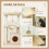 PawHut PawHut Cat Tree, 90cm Cat Tower with Sisal Scratching Posts, Beige 7