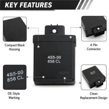 Motorcycle 4Pin CDI Box Ignition Trigger 4S5-00 856 CL for Cygnus 125 XA125 ZY152T-4 Accessories