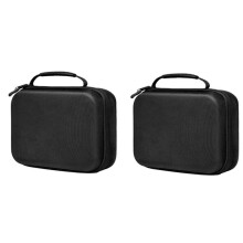 2 Bolsas de Almacenamiento para Mandos Dobles, Bolsa Portátil de EVA para Mandos para PS5 y para PS4, Varios Mandos de Juegos, Accesorios de Juego,