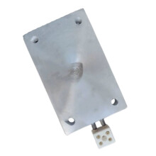 220V 1000W Four-Hole Heating Plate Cast Aluminum Board Heater Element with M12 Holes 200x125mm