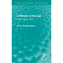 History of Europe by C. W. PreviteOrton Hardcover Book