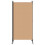 VidaXL vidaXL 4-Panel Room Divider Beige 346 x 180 cm Fabric 5