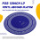 30cm Turntable Strobe Disc Mat Stroboscope Mat Rotational Speed Detection Turntables Calibration Disc for Record Player 6